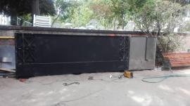 Pantalla de cilindros de gas